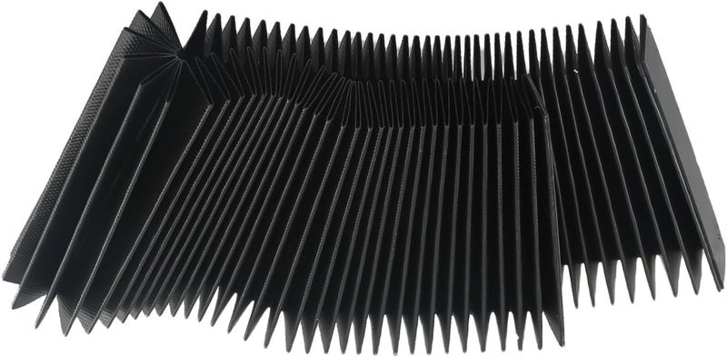 Clashpower CNC Machine Accordion Dust Cover,Milling Machine Flexible Protective Cover,Bellows Waterproof Protective Cover(130mm), as picture show, CN050T24K9FSC6LZ7C64038MBCVH - Image 3